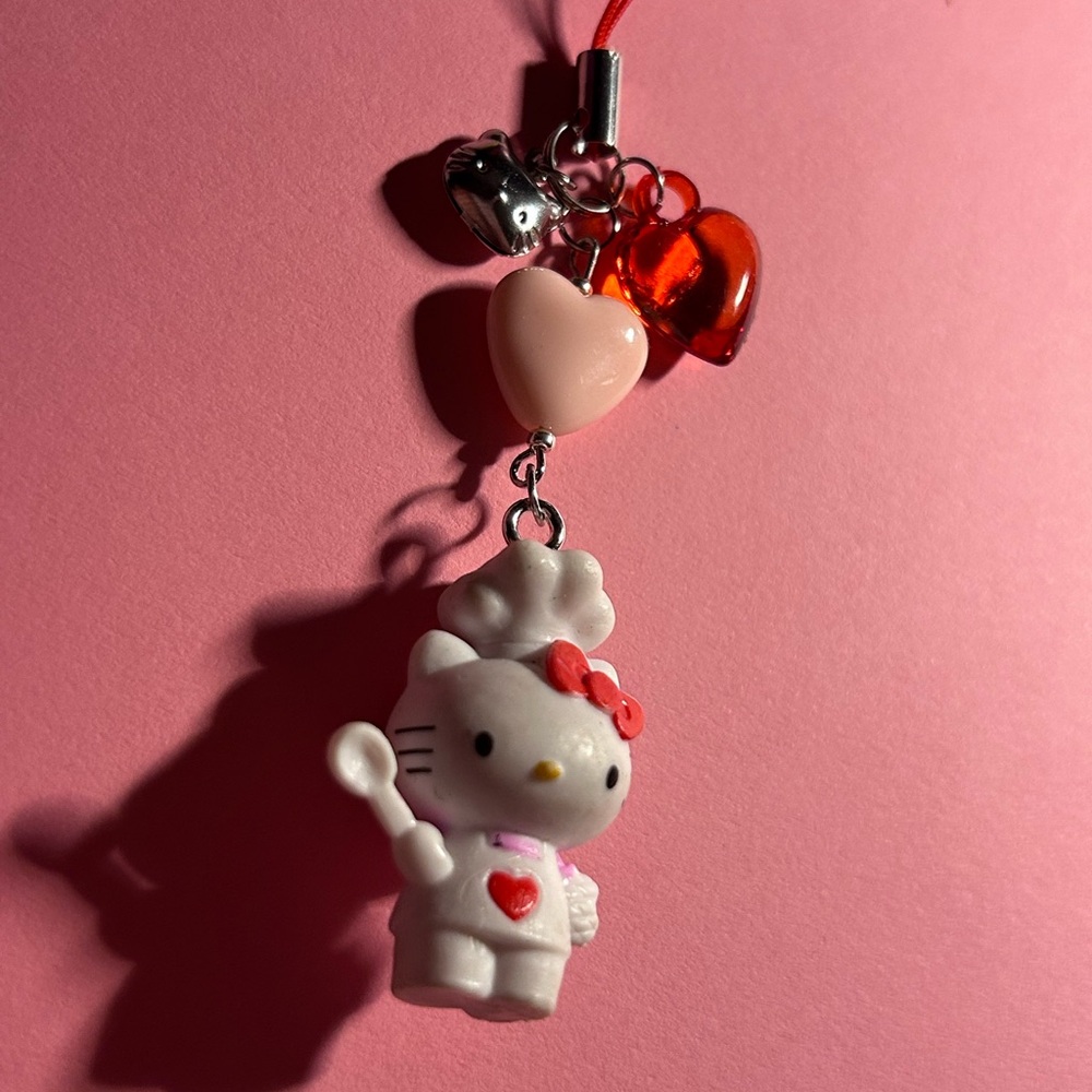 Hello Kitty Chef Charm Keychain - Picture 3 of 3